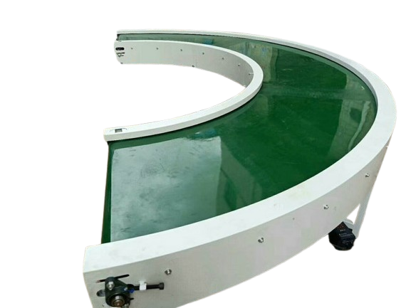 New 90 180 Degree Pastry Cooling Conveyor Stainless Steel Belt Conveyor with Ring Belt Turning and Knife Edge Conveying Machine