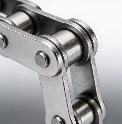 304 Stainless Steel Conveyor Drive Chain Single/Double Row Double Pitch Roller Chain 20A 20B Customization Support
