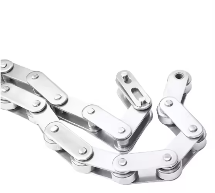 304 Stainless Steel Conveyor Drive Chain Single/Double Row Double Pitch Roller Chain 20A 20B Customization Support