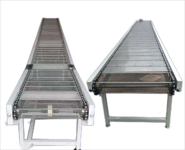 Customizable Stainless Steel Belt Conveyor for Leaf Drying Food-grade Conveyor Line with 5m/min Speed Mesh Belt MIGHTY Brand