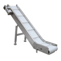Manufacturer of Food Grade Stainless PU Belt Conveyor Adjustable Speed Washable Waterproof for the Food Industry Rubber Material