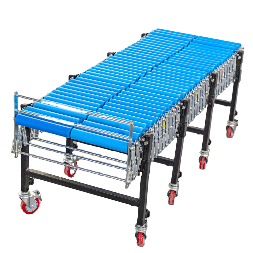 Conveyor Machine Flexible Expanding Accordion Roller Conveyor for Package Loading and Unloading