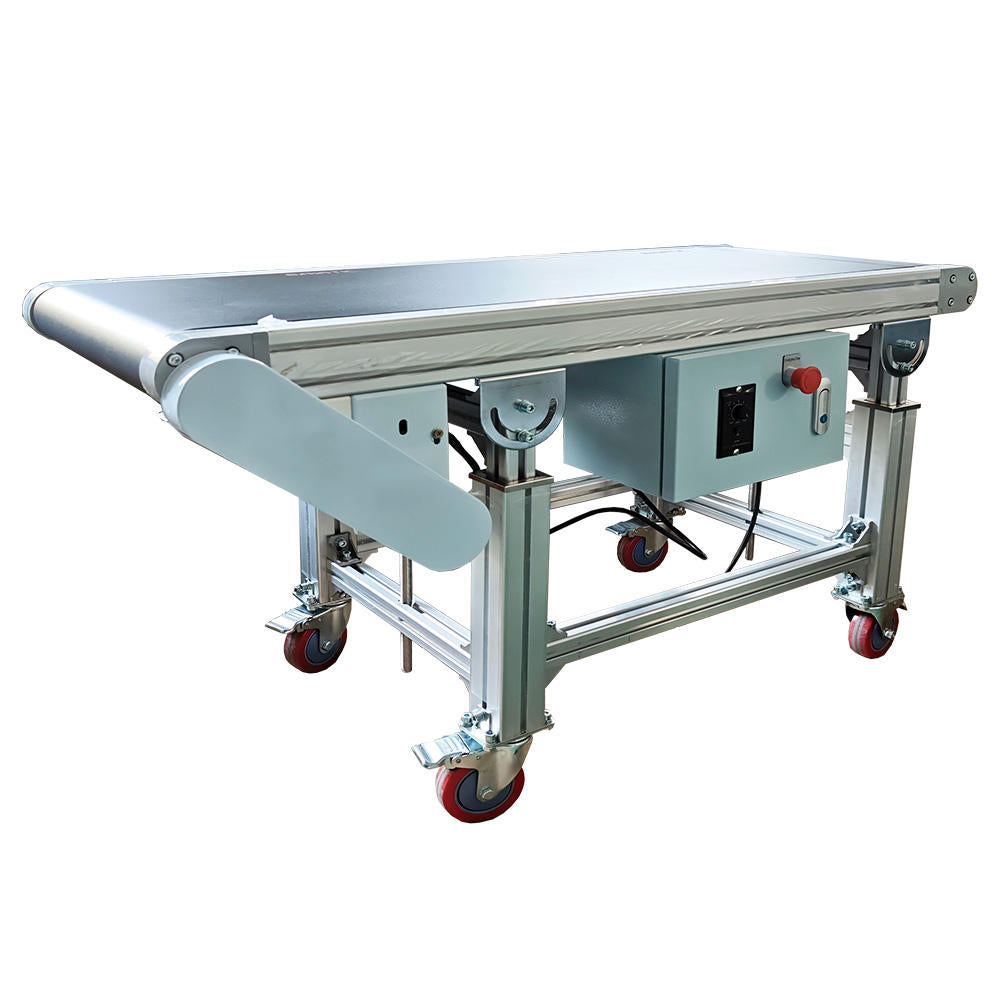 Automatic PVC/PU Stainless Steel Belt Conveyor for Fruit Vegetable Processing Candy Dairy Meat Slicing Machines Assembly Line