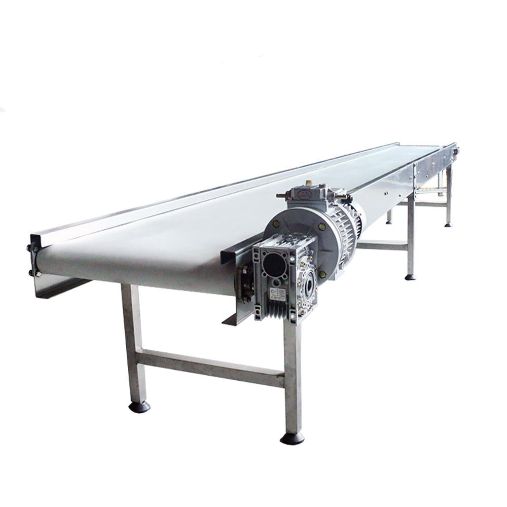 Automatic PVC/PU Stainless Steel Belt Conveyor for Fruit Vegetable Processing Candy Dairy Meat Slicing Machines Assembly Line